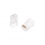 Коннектор RJ-45, UTP, Кат.6, 50µ, универсальный, <nobr><nobr>уп-ка</nobr></nobr> <nobr>100 шт.</nobr>