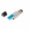 Коннектор RJ45/8P8C под витую пару, Кат.6, 50µ, T568B, самозажимной, полный экран