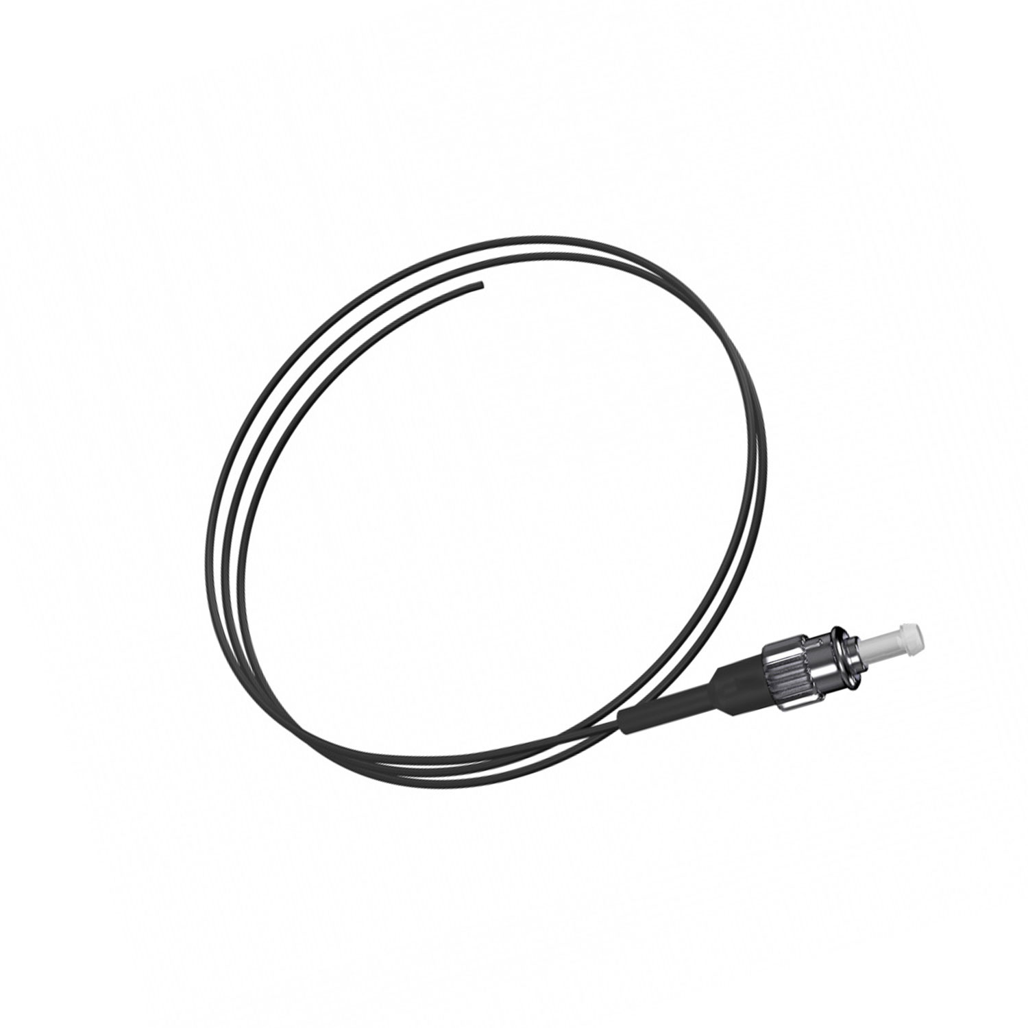Шнур оптический монтажный многомодовый MM 50/125 OM3, ST/UPC, LSZH, 1 шт, цвет черный